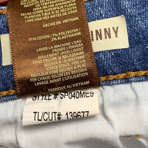 Kut From the Cloth Womens Jeans Ankle Skinny High Rise Med Wash Plus Size 16 - Picture 9 of 16